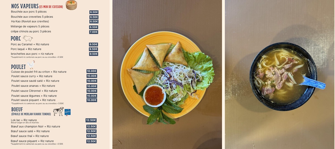 Aux saveurs du cambodge ( UNIQUEMENT A EMPORTER ) - Gallery Image 1